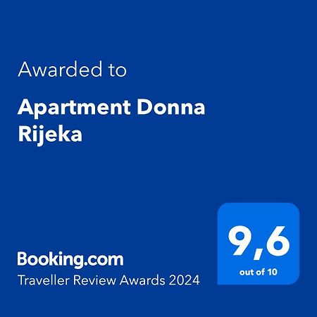 Apartment Donna Rijeka Dış mekan fotoğraf